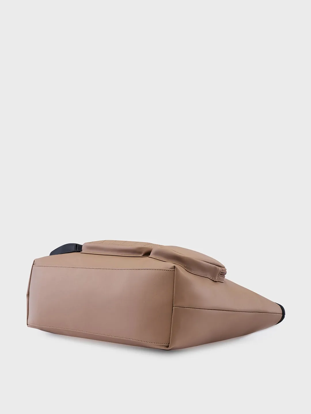 Caprese Roberta Large Taupe Tote Bag