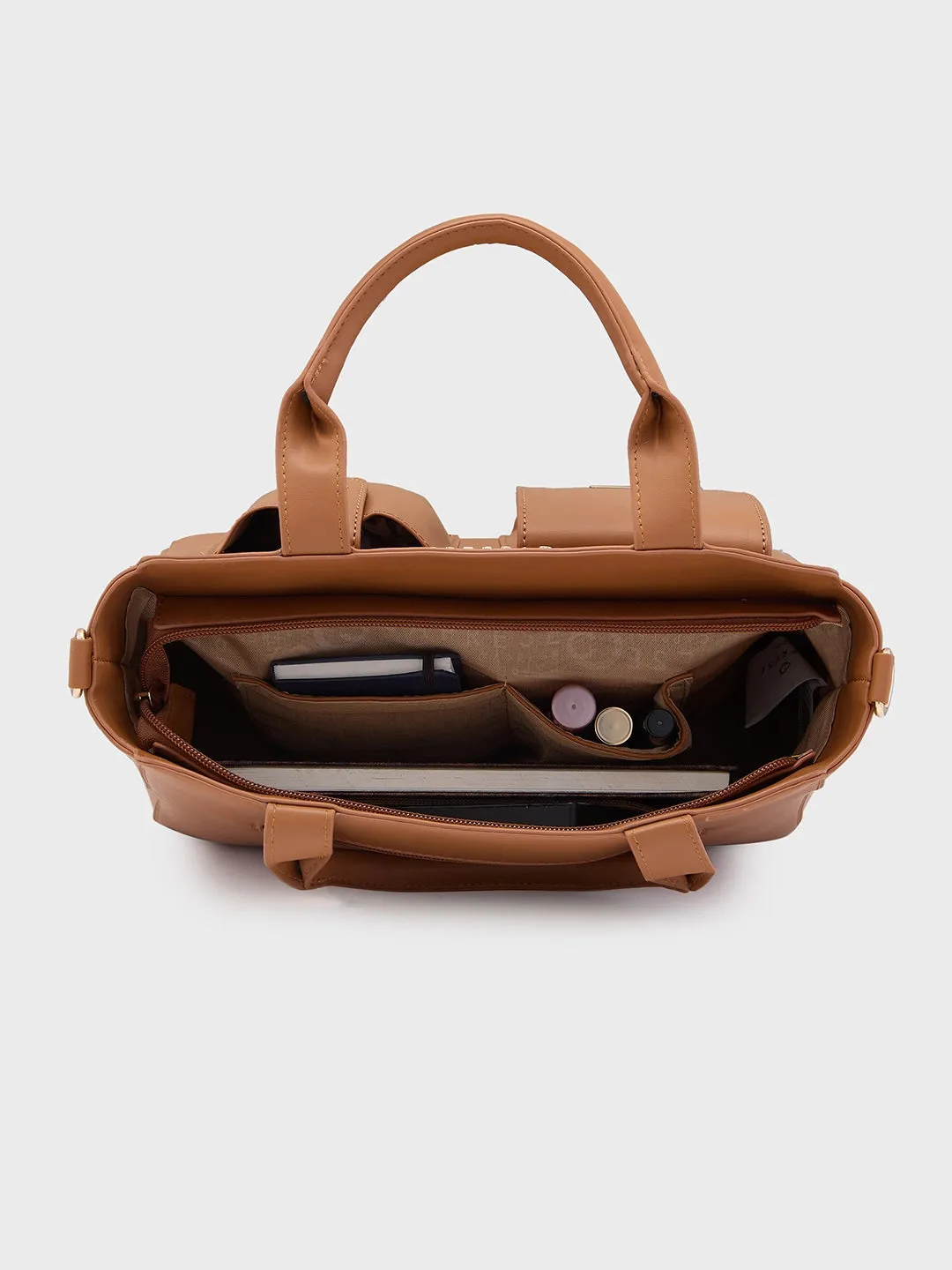 Caprese Roxena Medium Brown Tote Bag