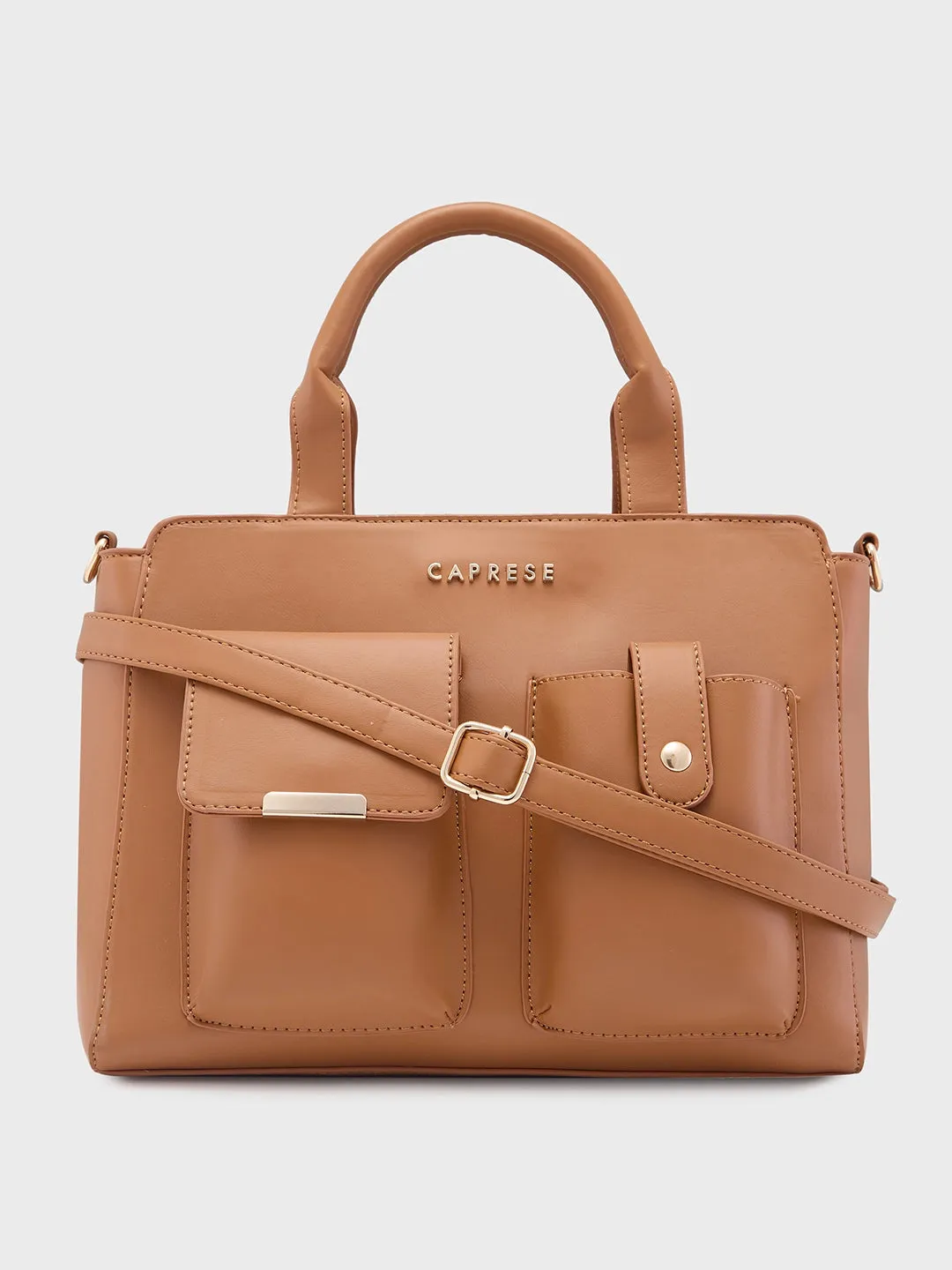 Caprese Roxena Medium Brown Tote Bag