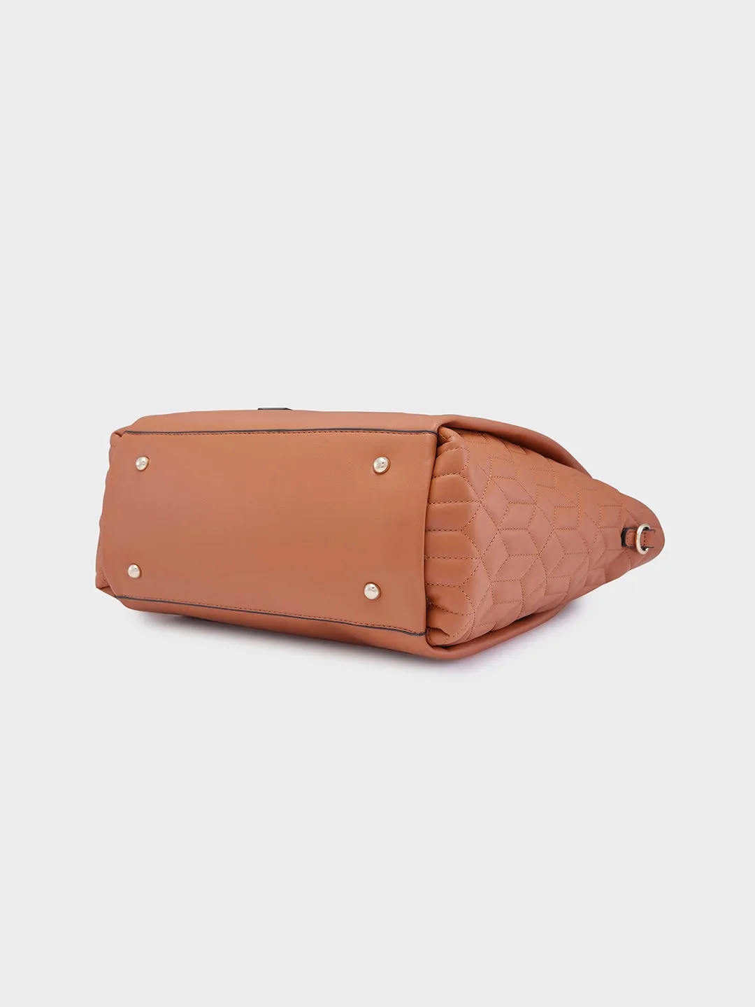 Caprese Sabrina Large Tan Tote Bag