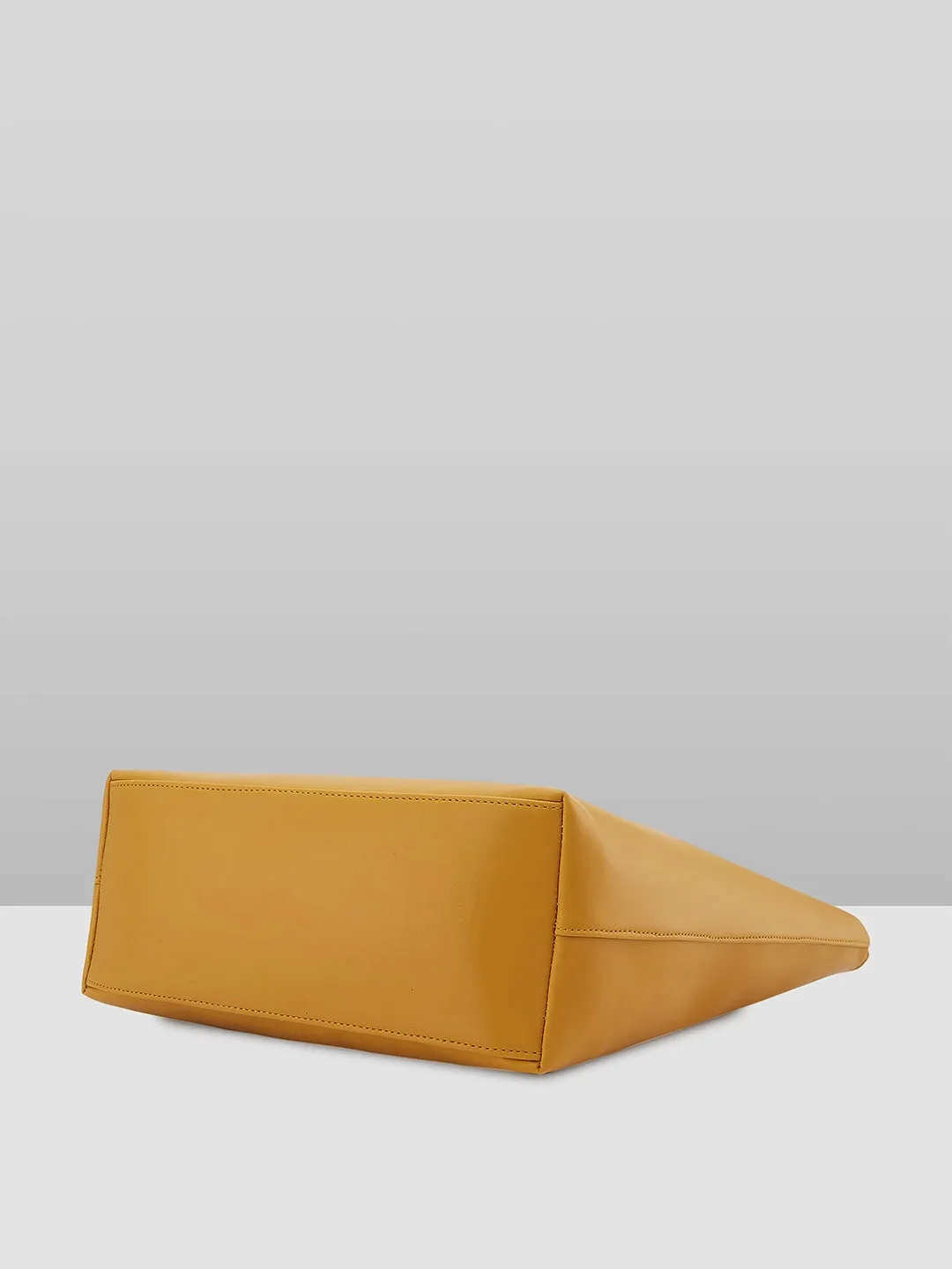 Caprese Salvo Medium Yellow Tote Bag