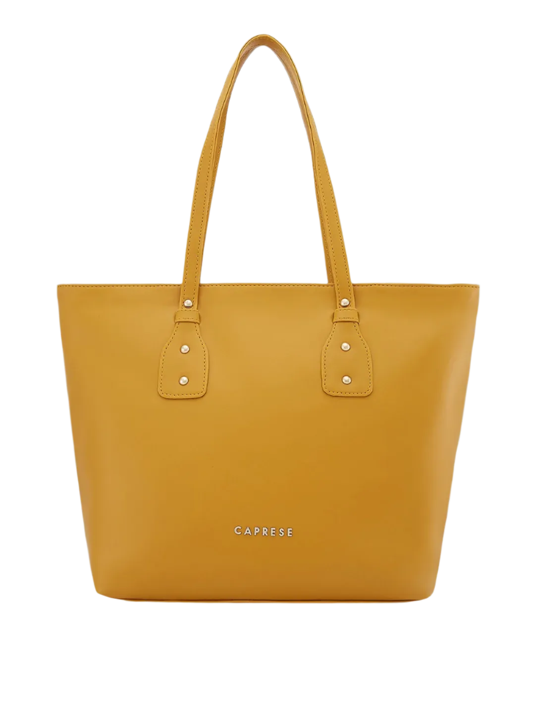 Caprese Salvo Medium Yellow Tote Bag