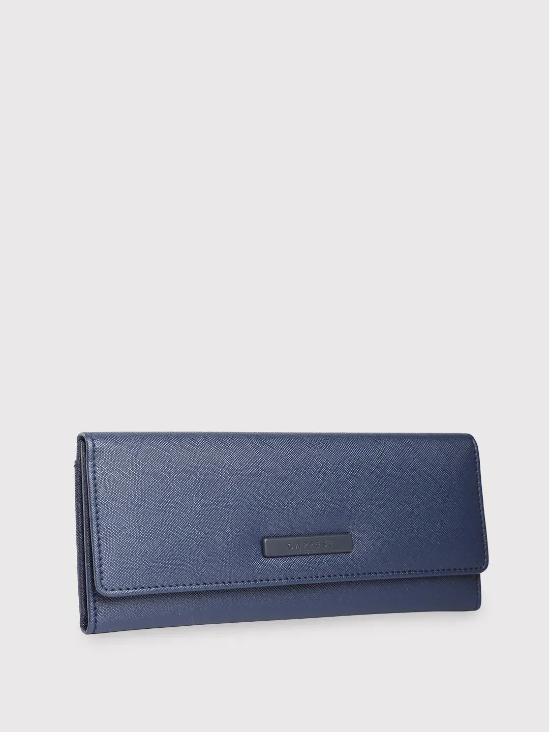 Caprese Sophia Medium Navy Flap Wallet