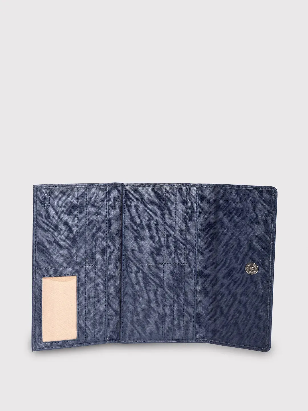 Caprese Sophia Medium Navy Flap Wallet
