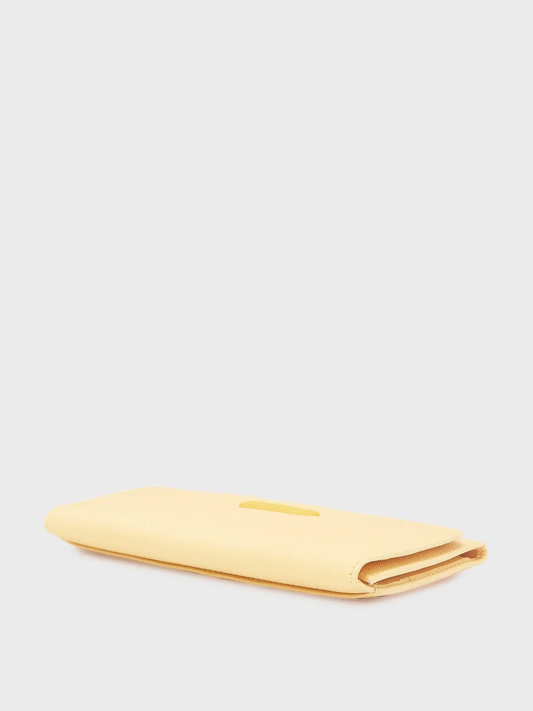 Caprese Sophia Medium Yellow Flap Wallet