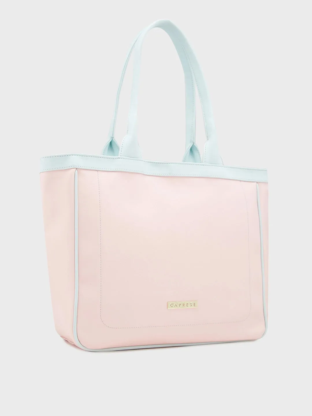 Caprese Tivoli Medium Powder Pink Tote Bag