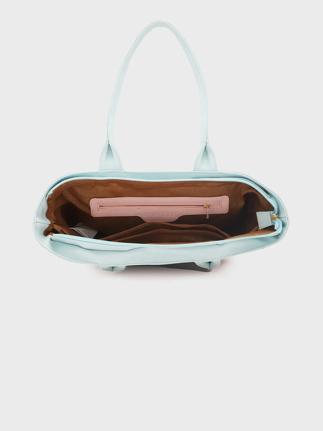 Caprese Tivoli Medium Powder Pink Tote Bag