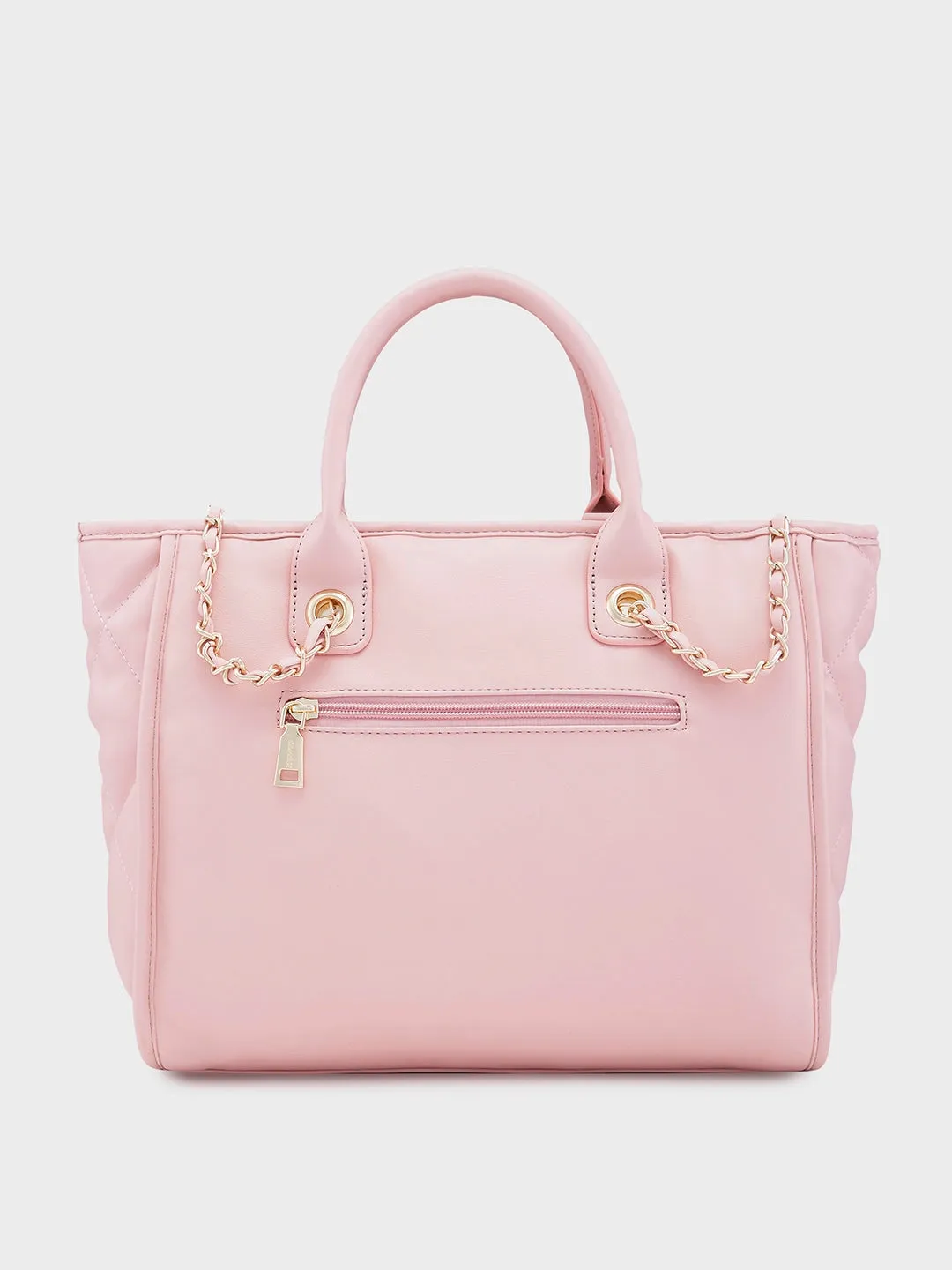 Caprese Ziva Large Blush Tote Bag