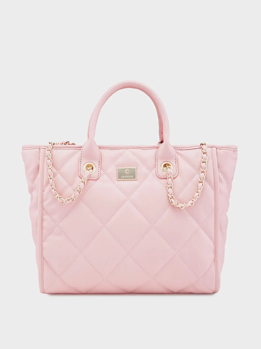 Caprese Ziva Large Blush Tote Bag