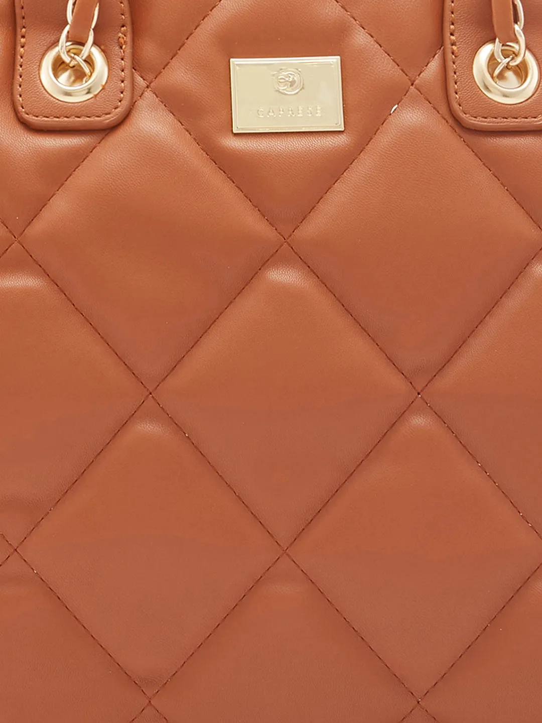 Caprese Ziva Large Tan Tote Bag
