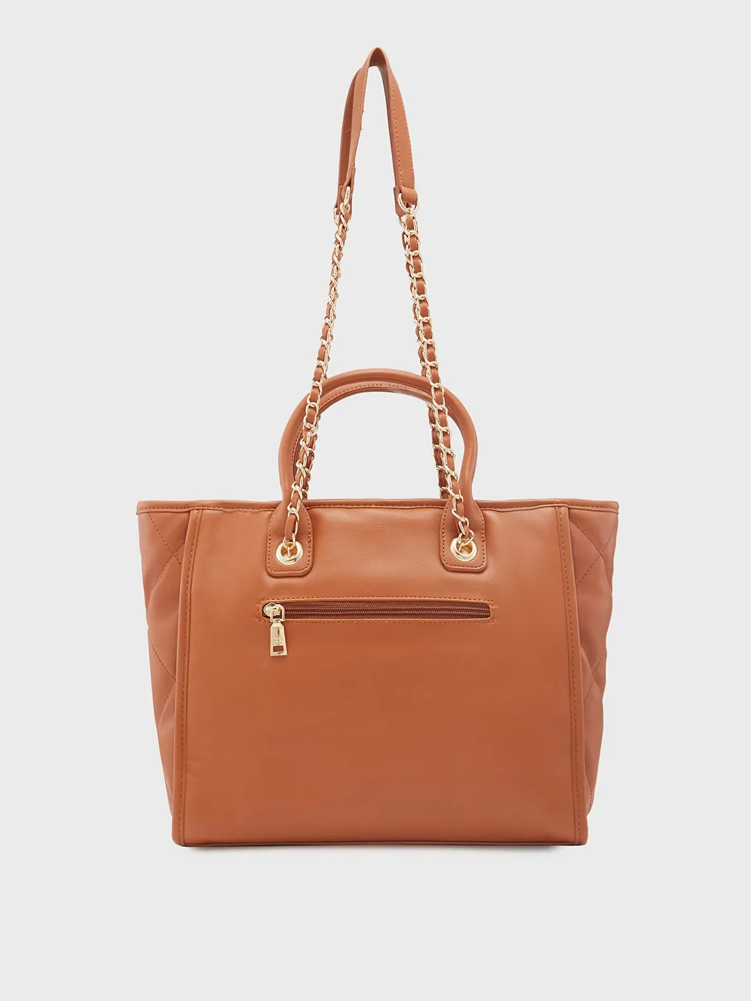 Caprese Ziva Large Tan Tote Bag