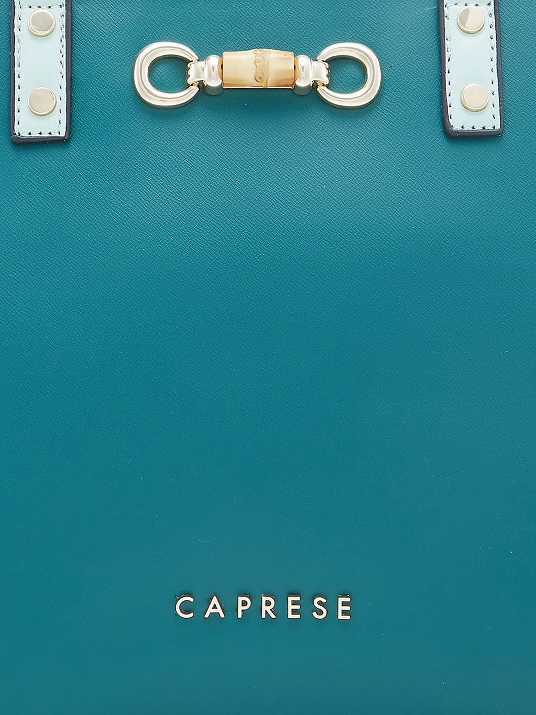 Caprese Eva Medium Dark Green Satchel Bag