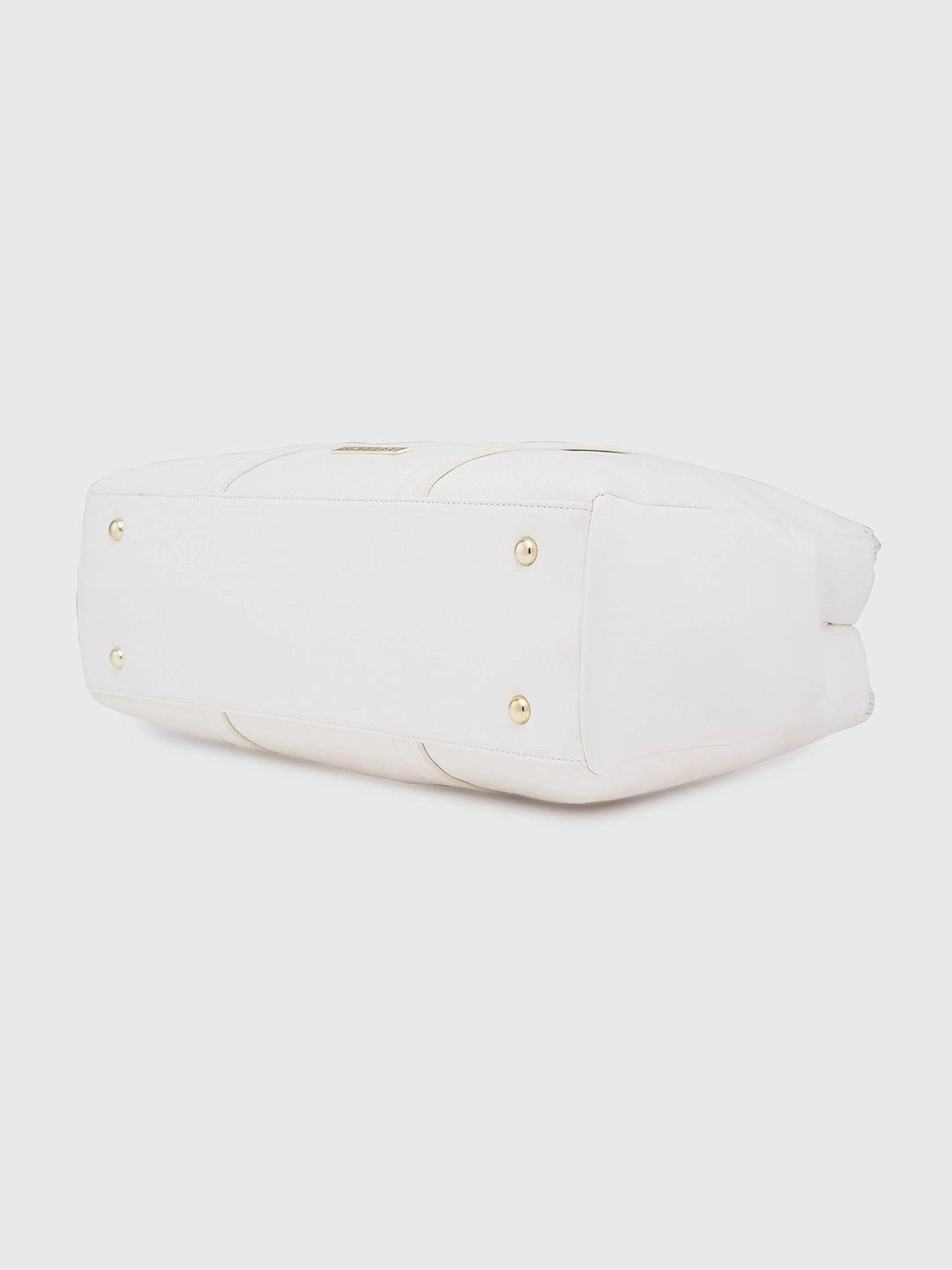 Caprese Jamie Medium Off White Satchel Bag