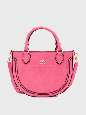 Caprese Nicole Small Flamingo Satchel Bag