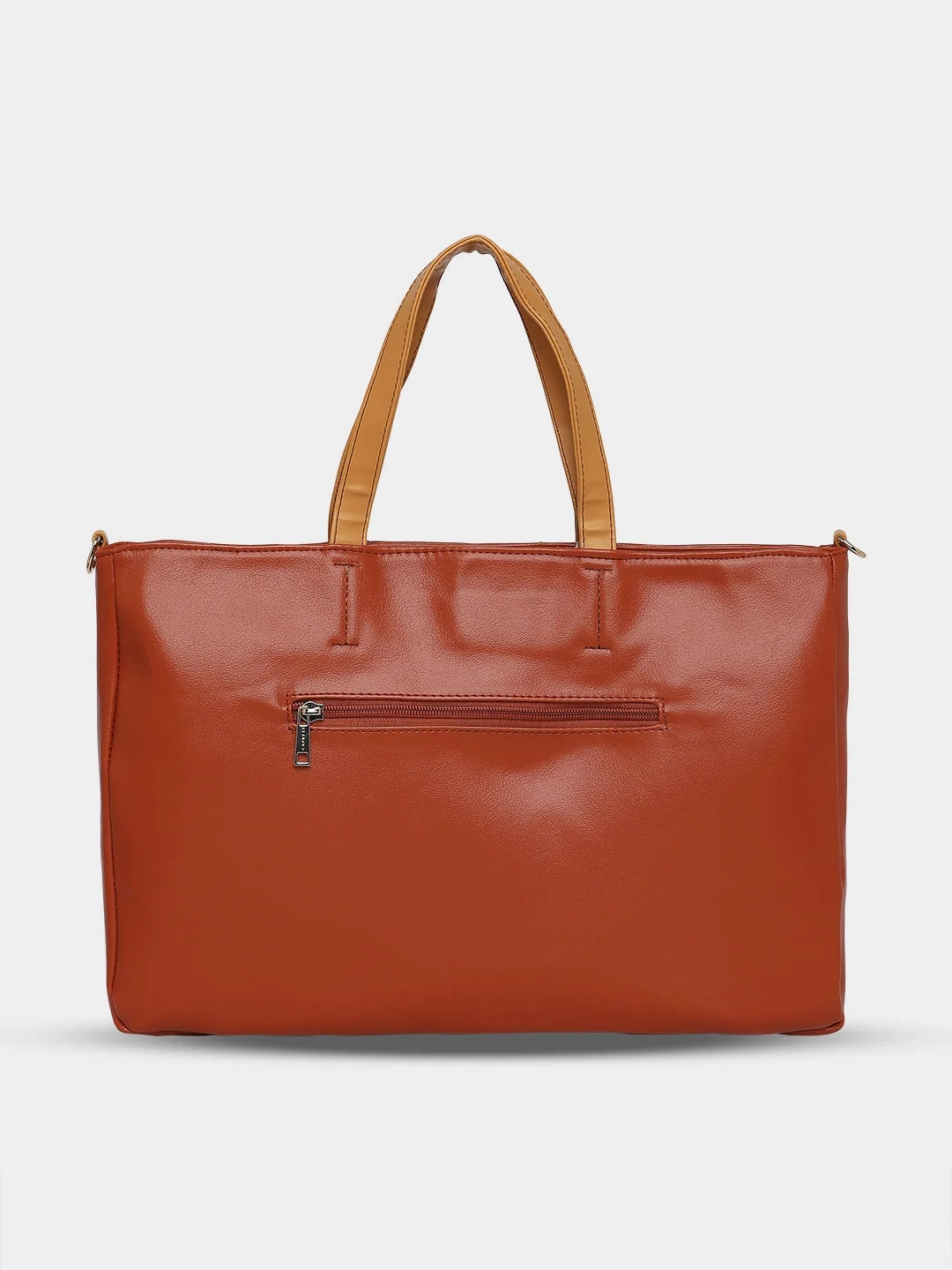 Caprese Ollie Large Tan Laptop Satchel Bag