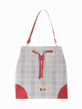 Caprese Remi Large Red Satchel Bag