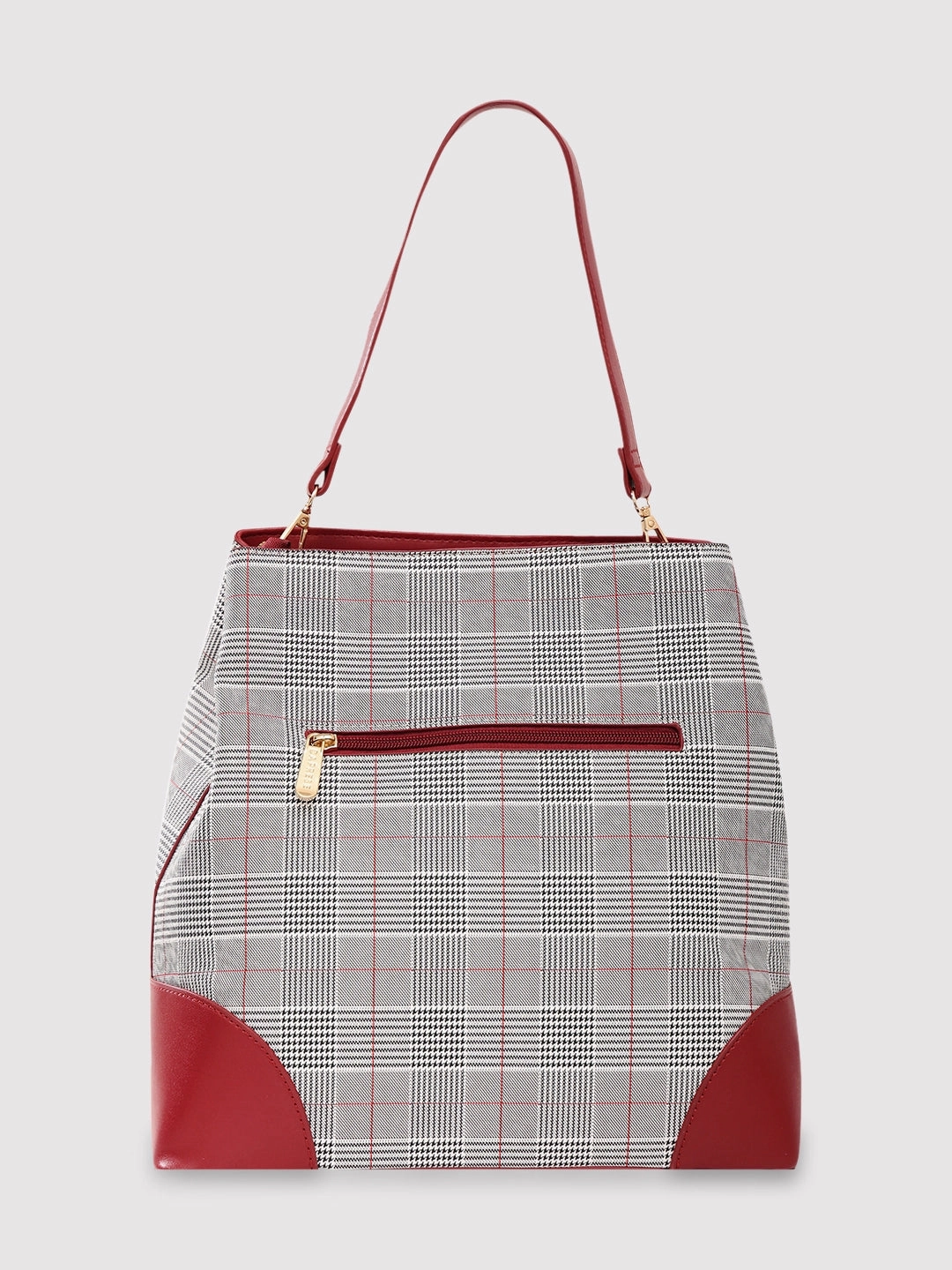 Caprese Remi Large Red Satchel Bag