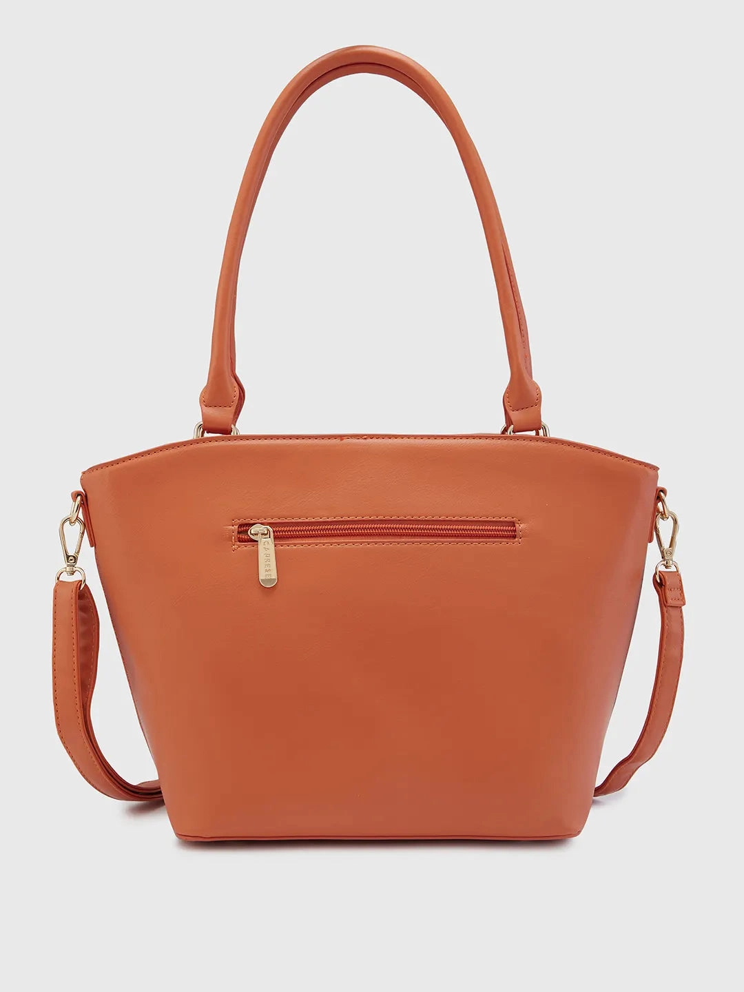 Caprese Shelby Medium Beige Satchel Bag