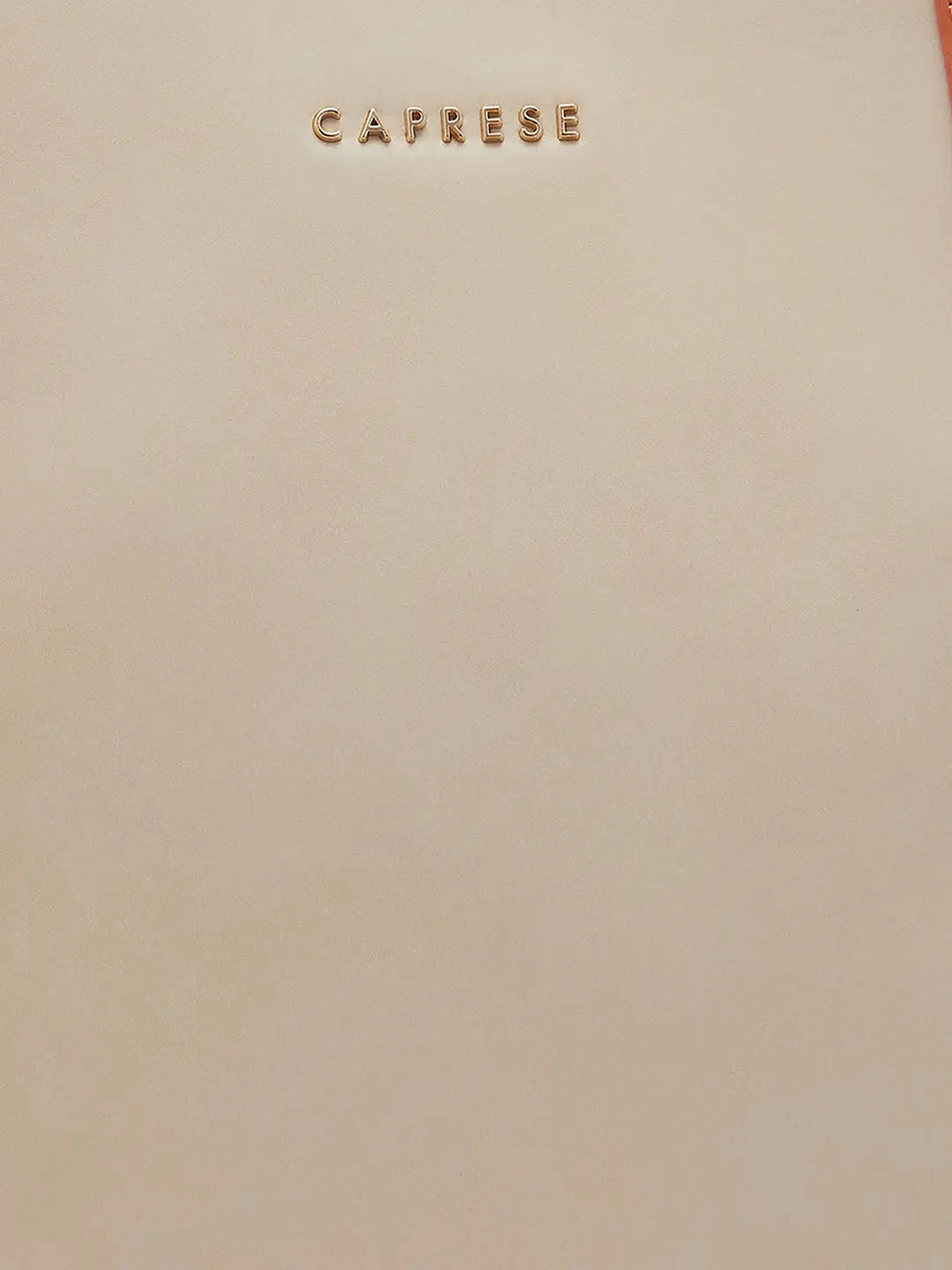 Caprese Shelby Medium Beige Satchel Bag