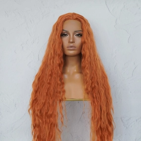 CARDI 40" Auburn Lace Front Wig