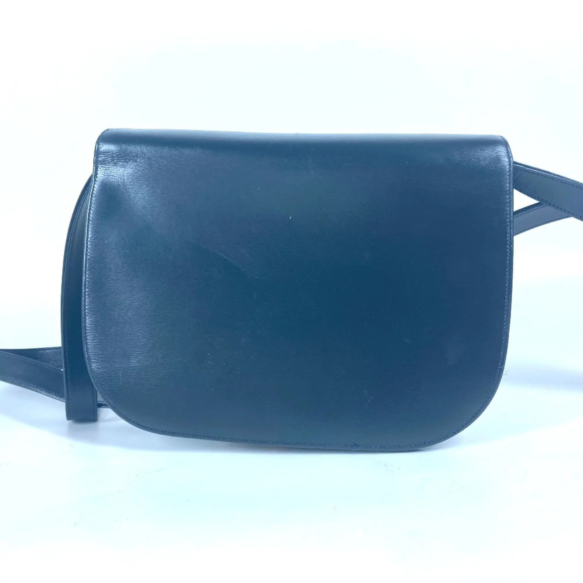 Cartier Leather Clutch Bag Pochette Pouch Shoulder Bag (Pre-Owned)