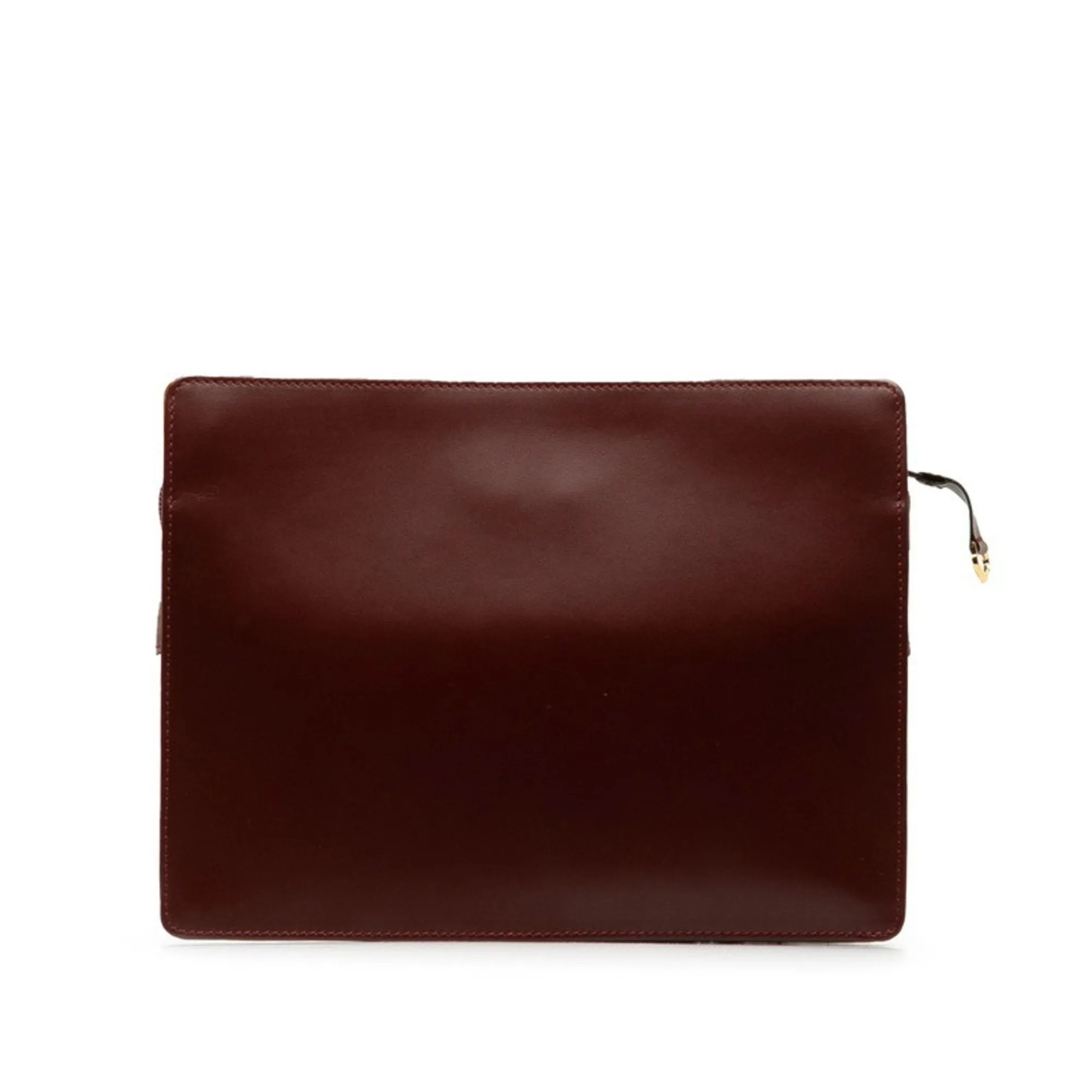 Cartier Leather Clutch Bag (Pre-Owned)