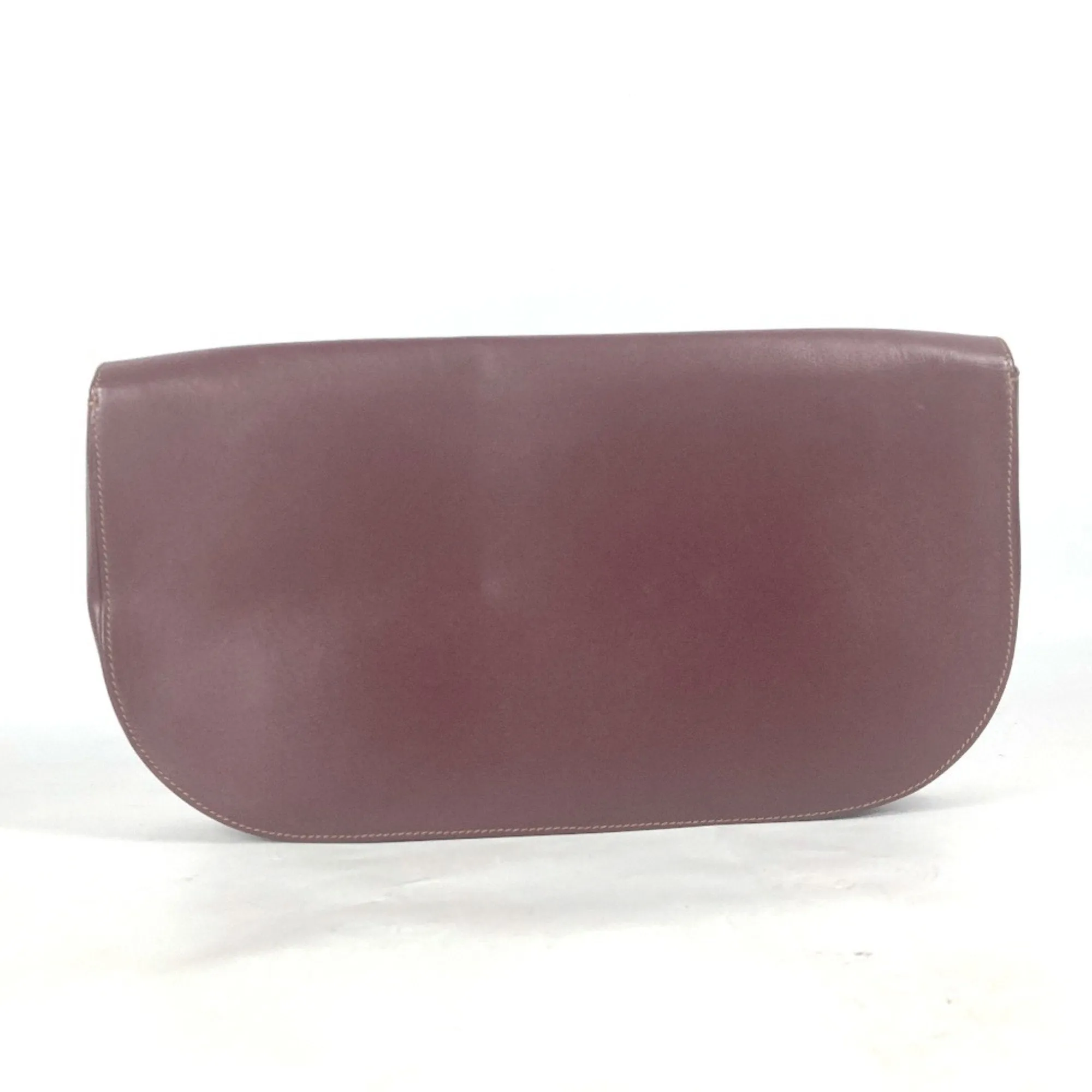 Cartier Leather Clutch Bag (Pre-Owned)