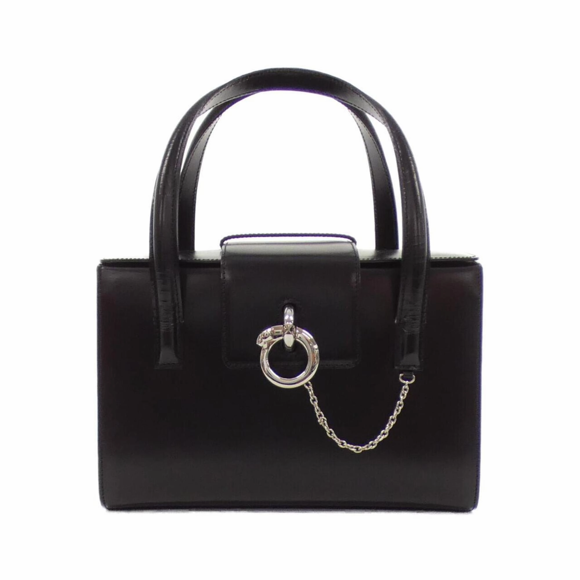 Cartier Leather Handbag (Pre-Owned)