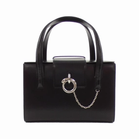 Cartier Leather Handbag (Pre-Owned)