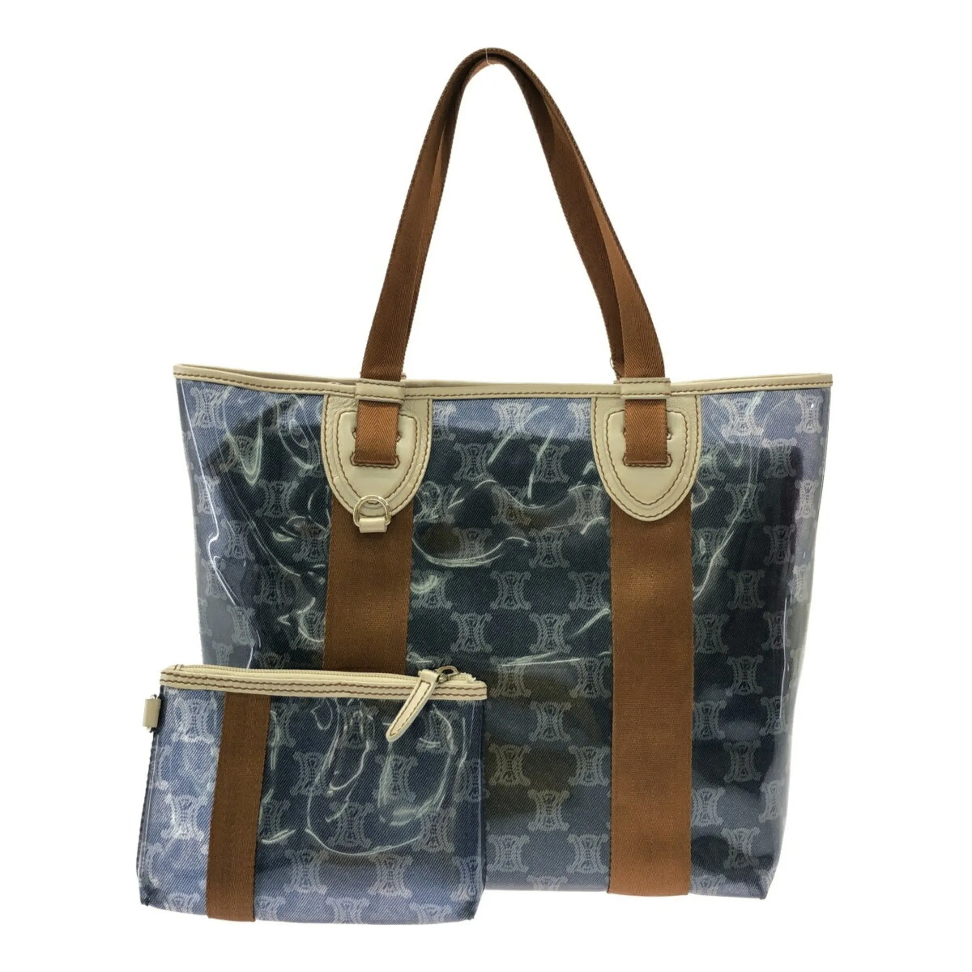 Celine blue Canvas Tote Bag (Pre-Owned)
