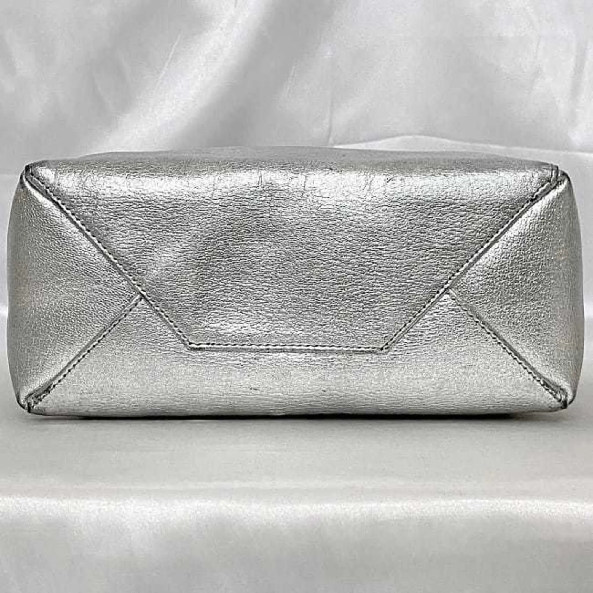 Celine Leather Handbag Tote Bag (Pre-Owned)