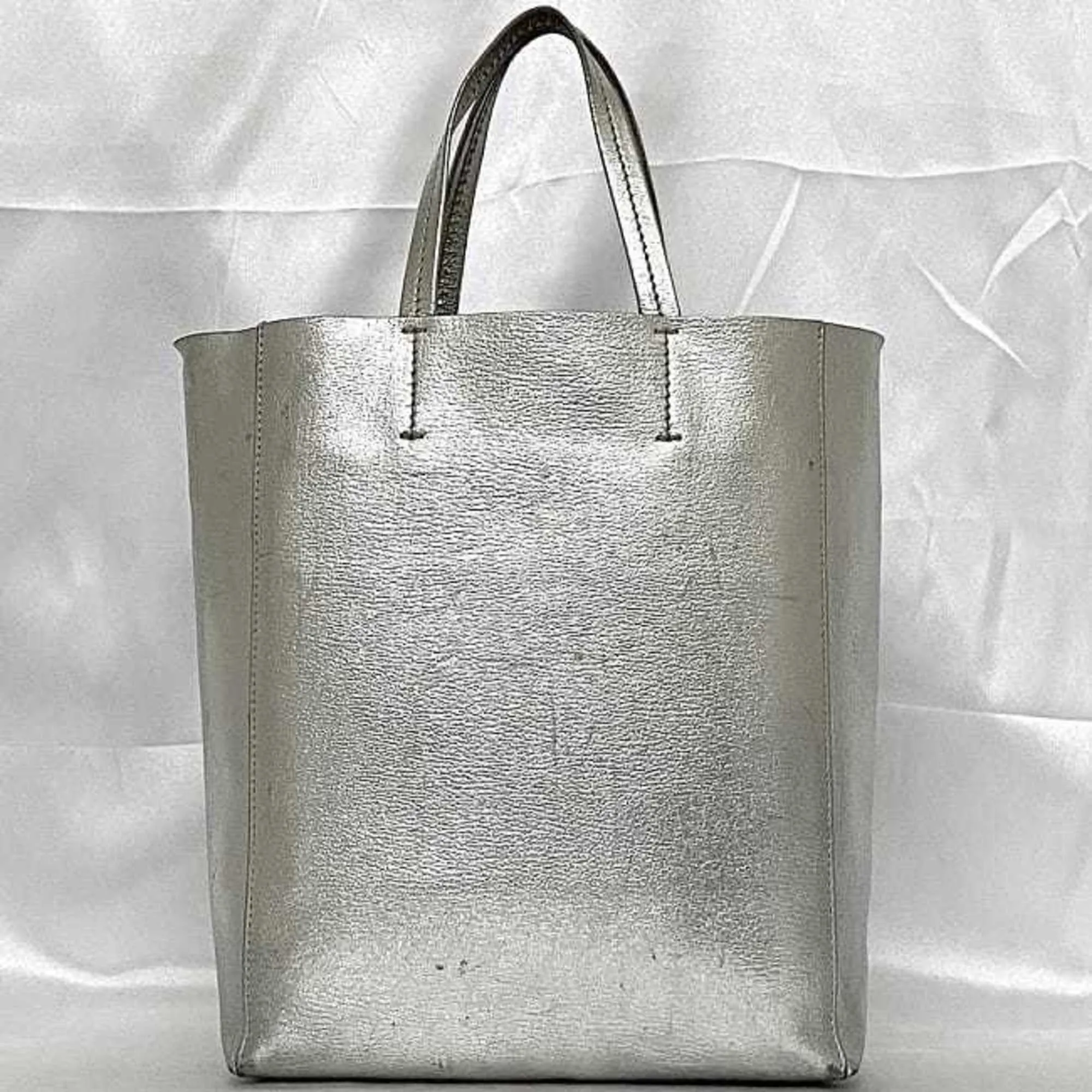 Celine Leather Handbag Tote Bag (Pre-Owned)