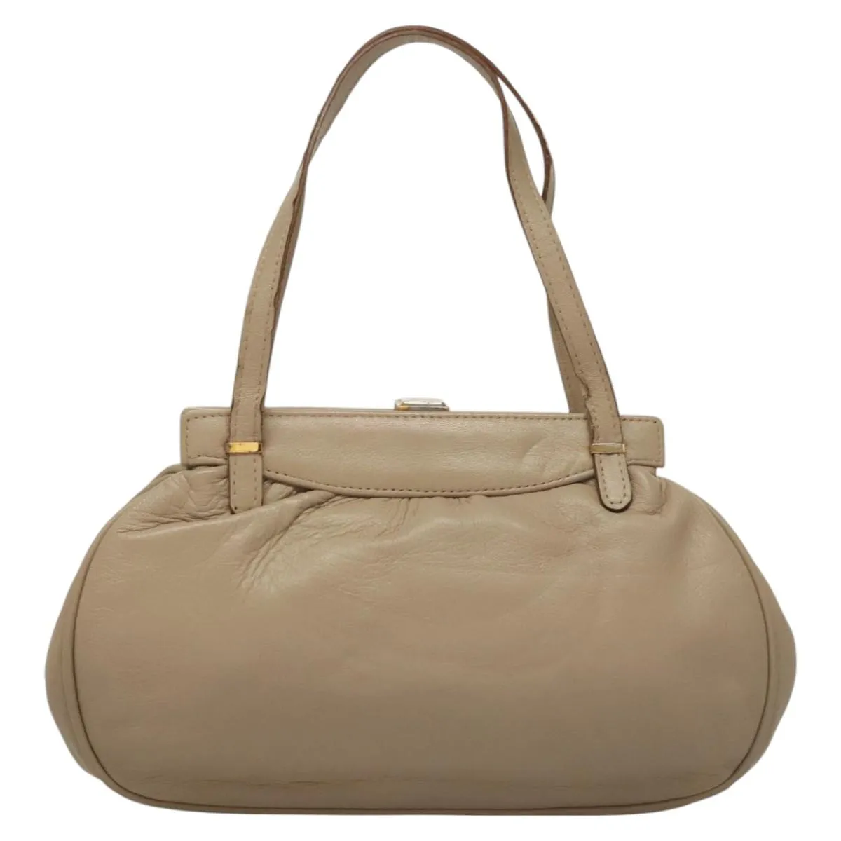 Celine Triomphe Leather Handbag (Pre-Owned)