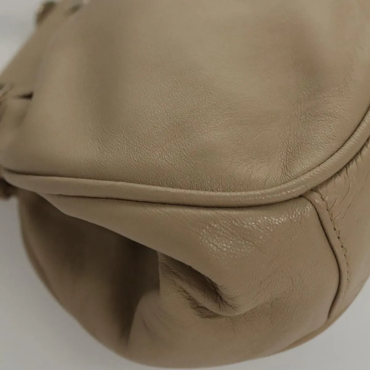 Celine Triomphe Leather Handbag (Pre-Owned)