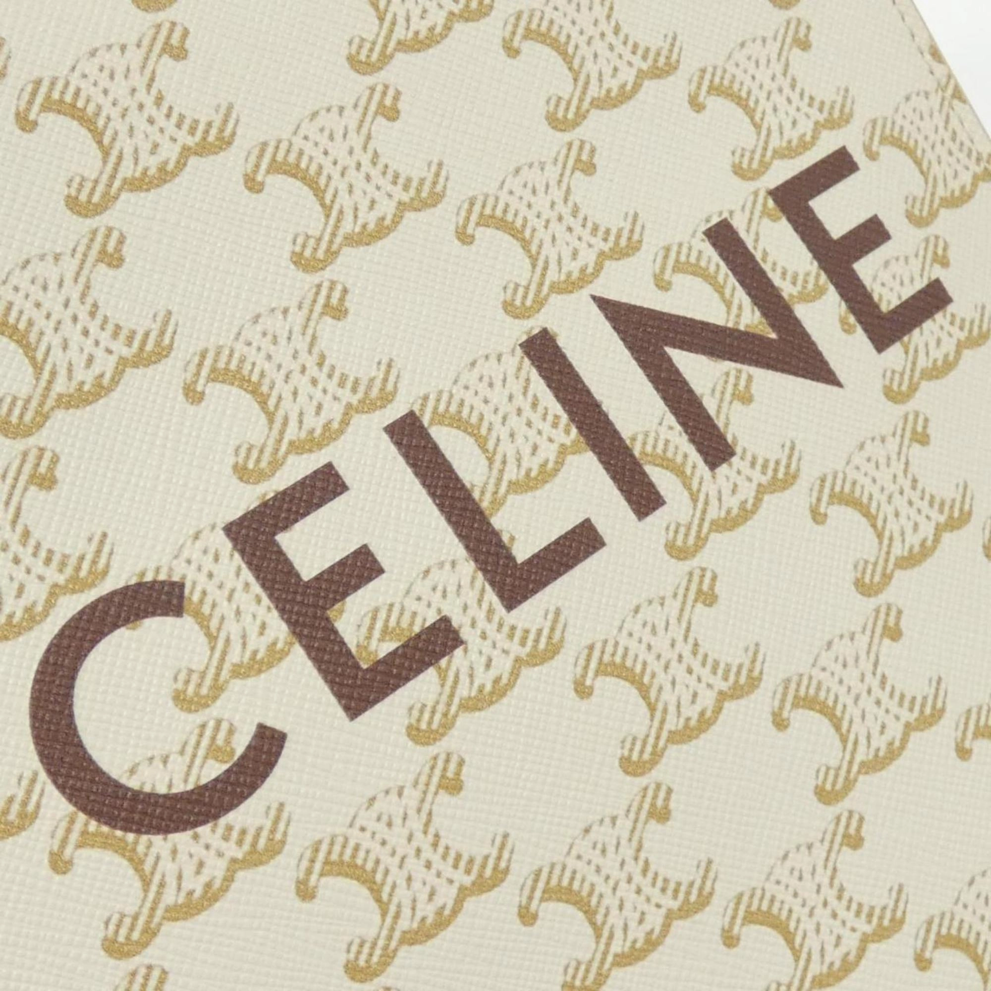 Celine Cabas Leather Handbag (Pre-Owned)