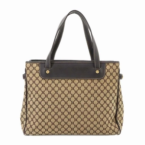 Celine  Canvas Leather Handbag (Pre-Owned)