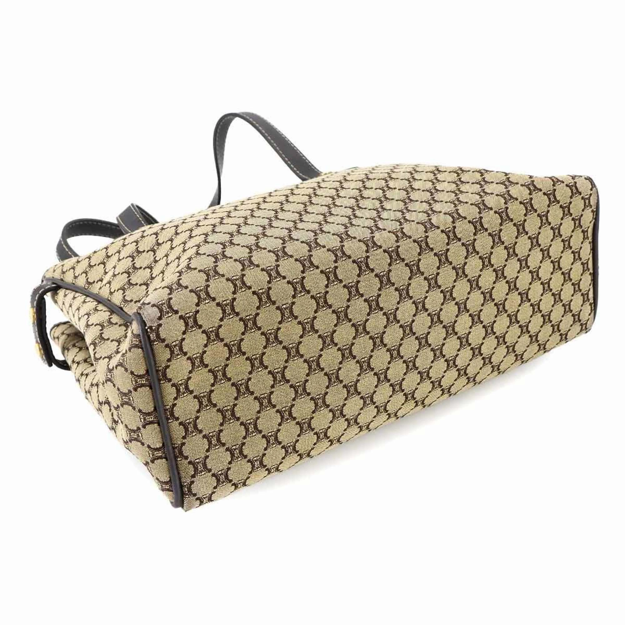 Celine  Canvas Leather Handbag (Pre-Owned)