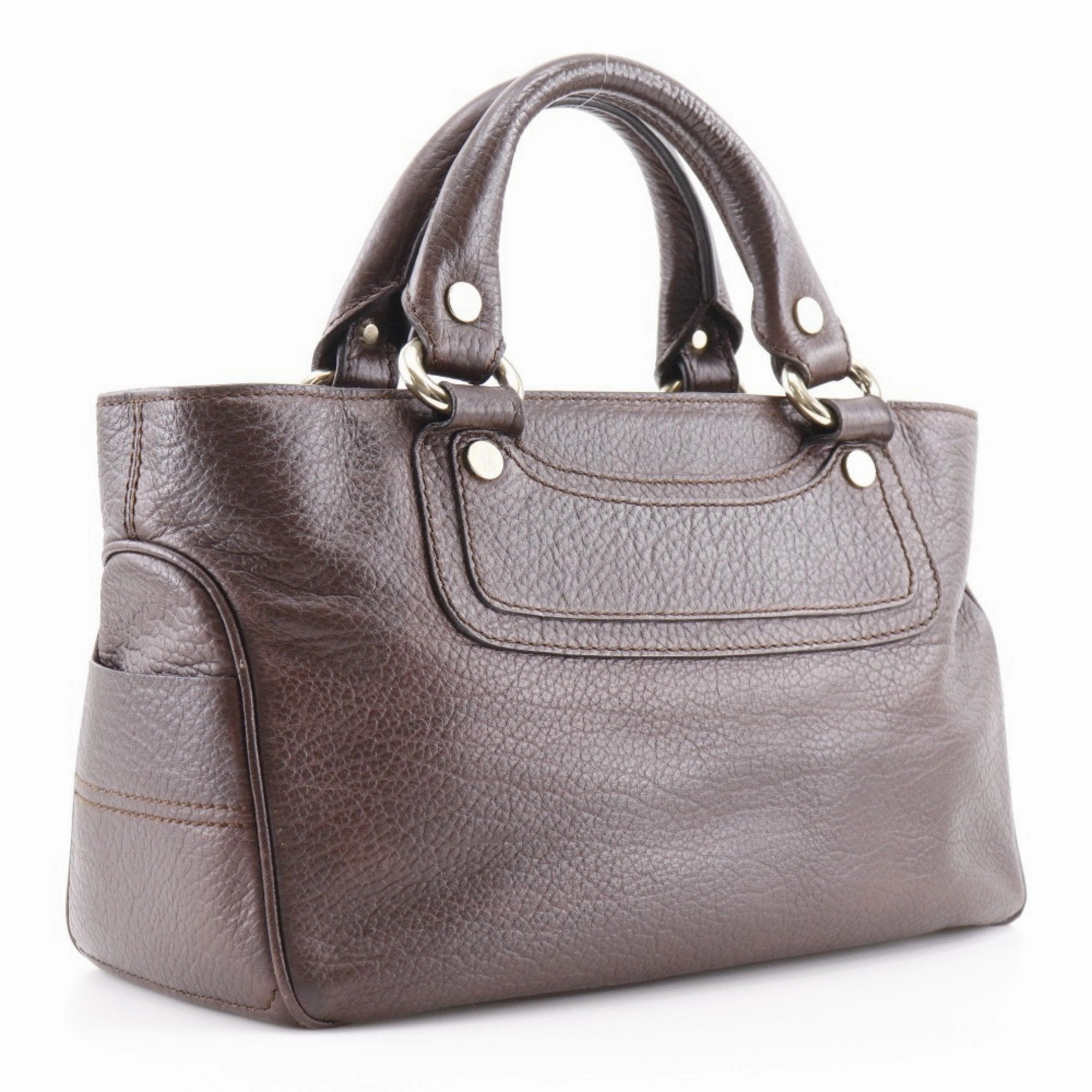 Celine Leather Handbag (Pre-Owned)