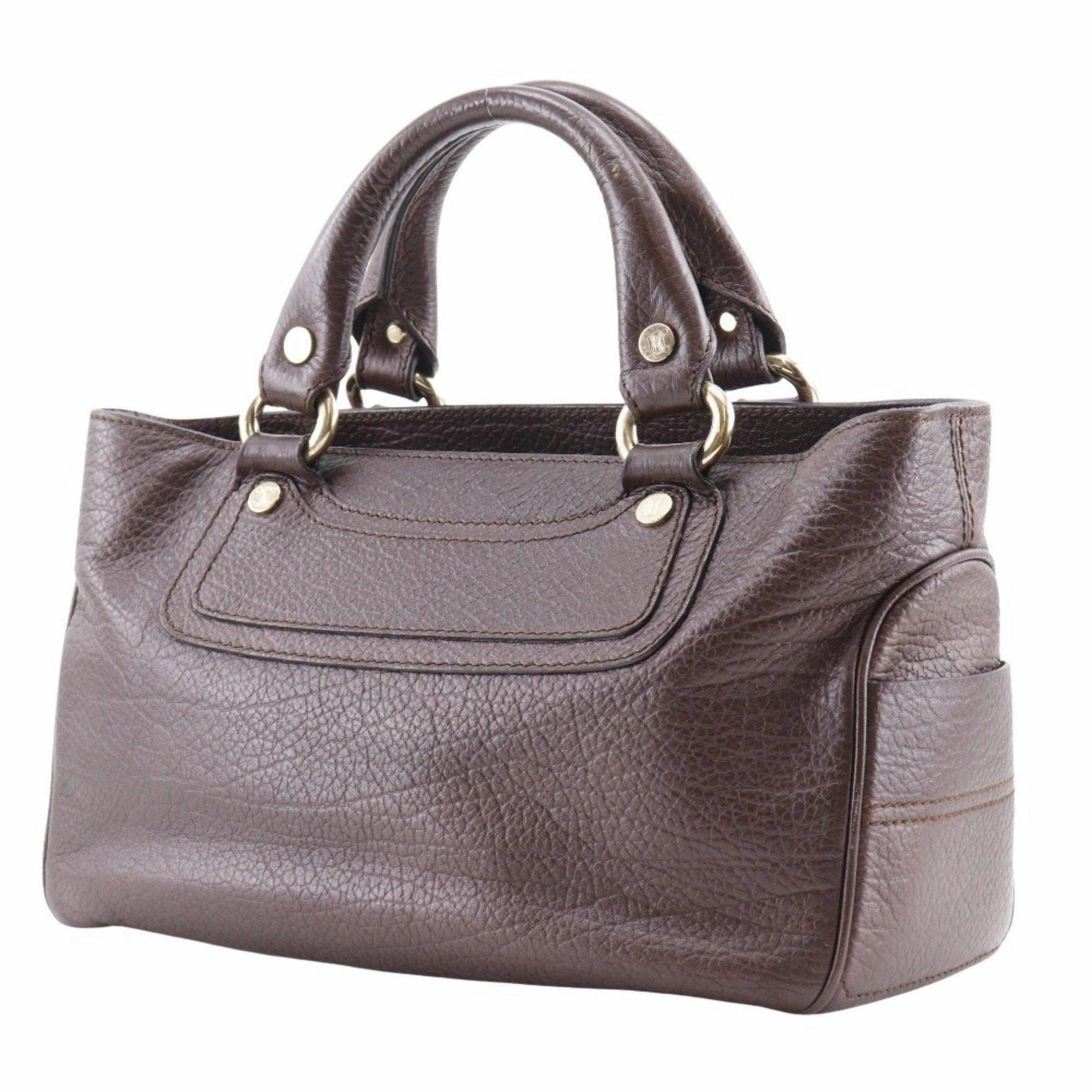 Celine Leather Handbag (Pre-Owned)