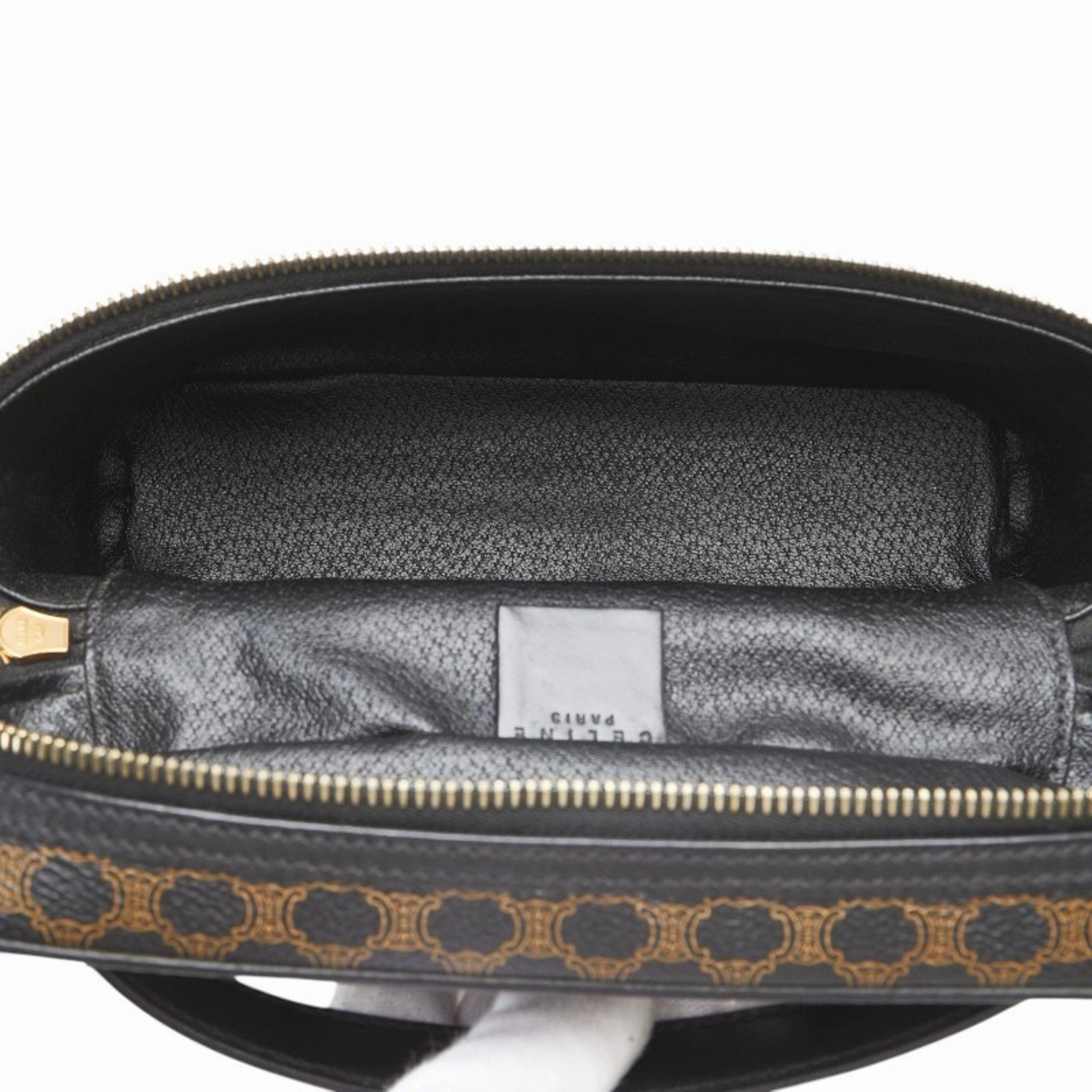 Celine  Pvc Leather Handbag Vanity Bag (Pre-Owned)