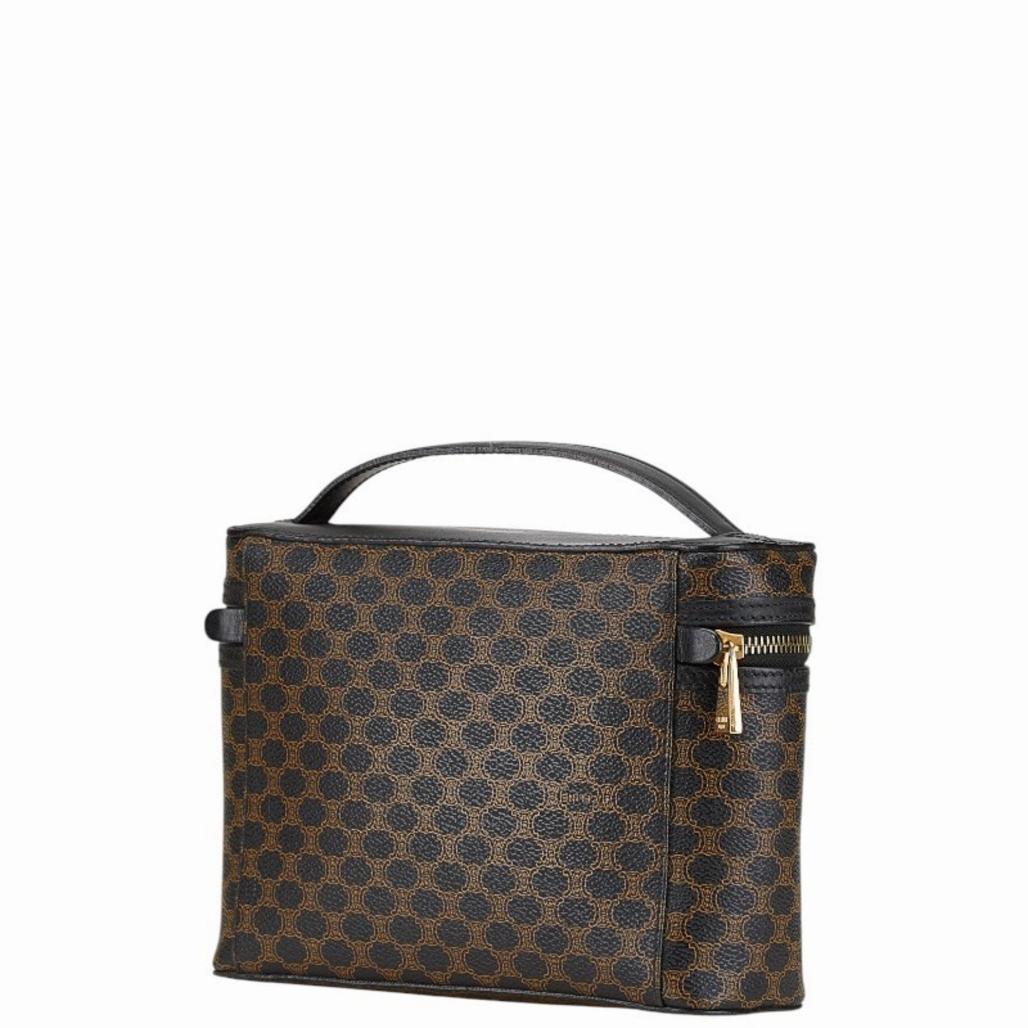 Celine  Pvc Leather Handbag Vanity Bag (Pre-Owned)