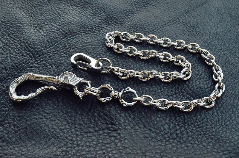 Chains for Pants Skull Wallet Chain Wallet Chains Men's Biker Wallet Chain Chain for Pants