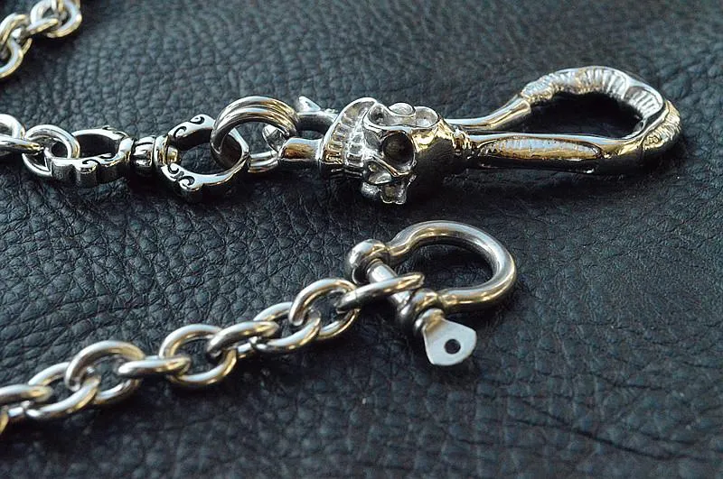 Chains for Pants Skull Wallet Chain Wallet Chains Men's Biker Wallet Chain Chain for Pants