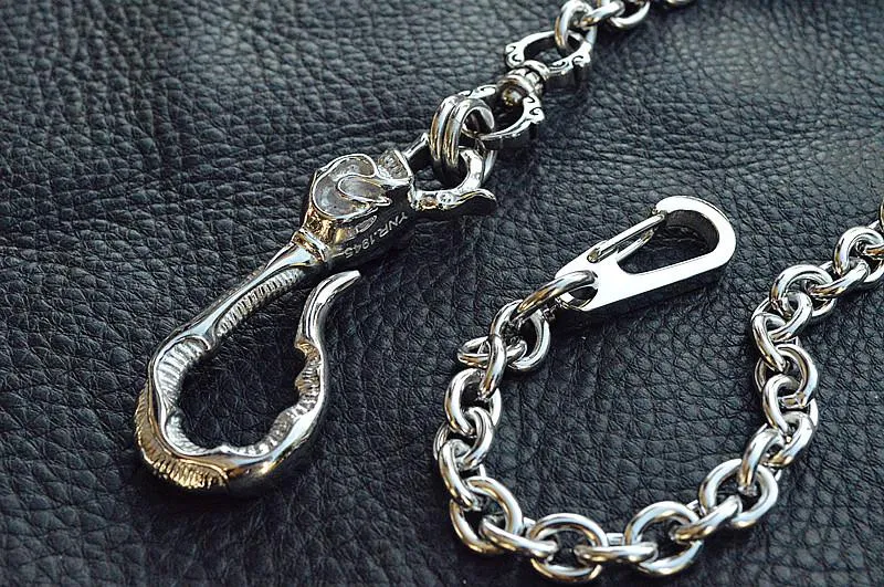 Chains for Pants Skull Wallet Chain Wallet Chains Men's Biker Wallet Chain Chain for Pants