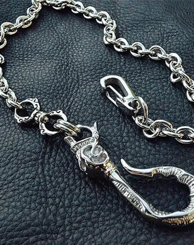 Chains for Pants Skull Wallet Chain Wallet Chains Men's Biker Wallet Chain Chain for Pants