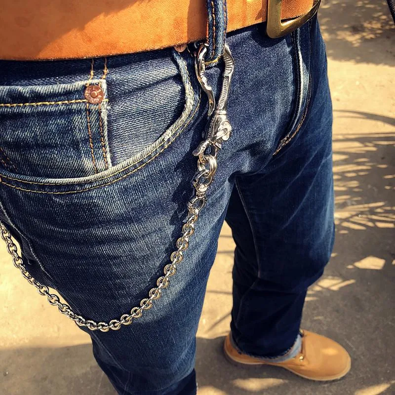 Chains for Pants Skull Wallet Chain Wallet Chains Men's Biker Wallet Chain Chain for Pants