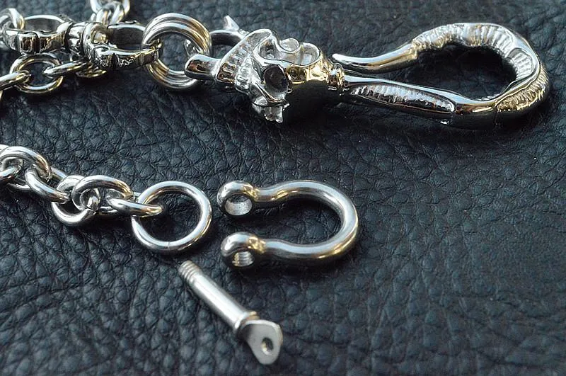 Chains for Pants Skull Wallet Chain Wallet Chains Men's Biker Wallet Chain Chain for Pants