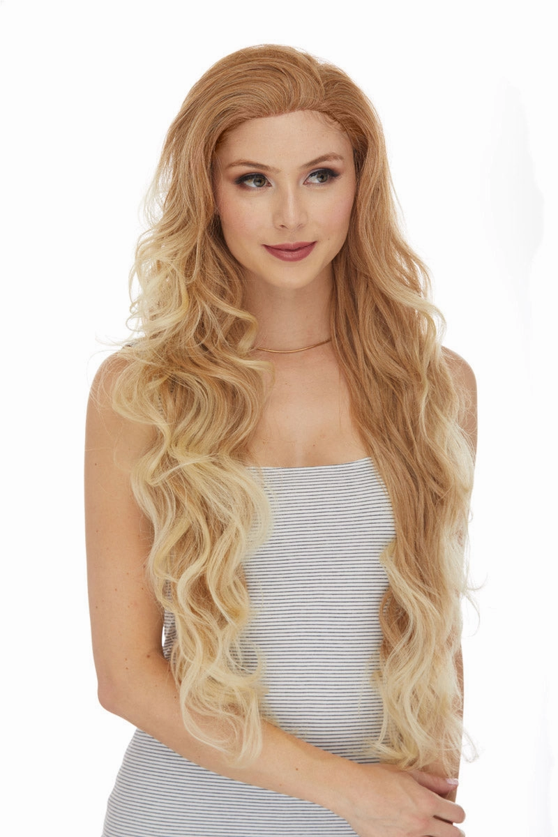 Champagne <br>Synthetic Lace Front Wig