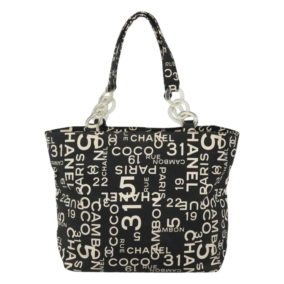 Chanel Cambon Canvas Tote Bag (Pre-Owned)