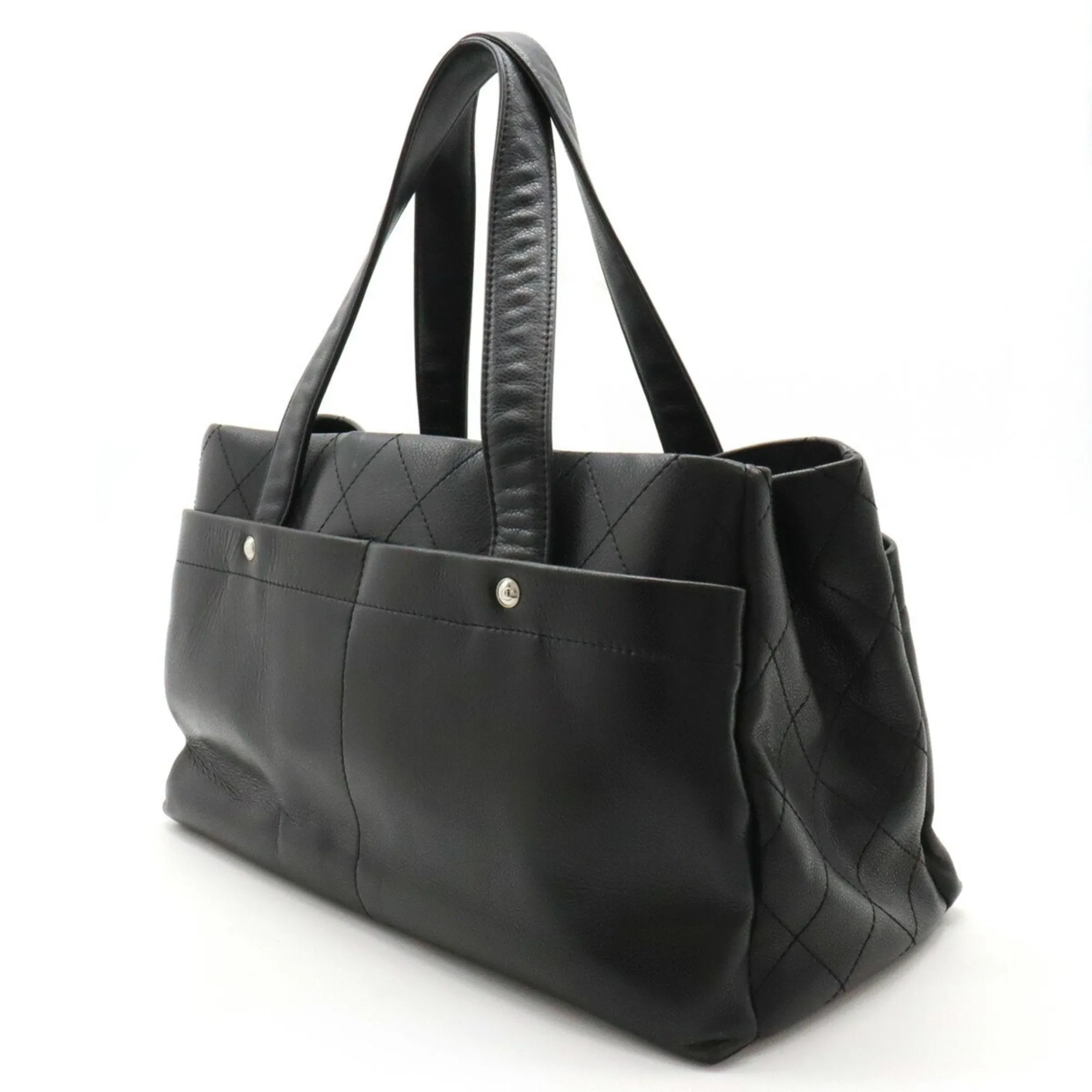 Chanel Caviar Leather Tote Bag (Pre-Owned)